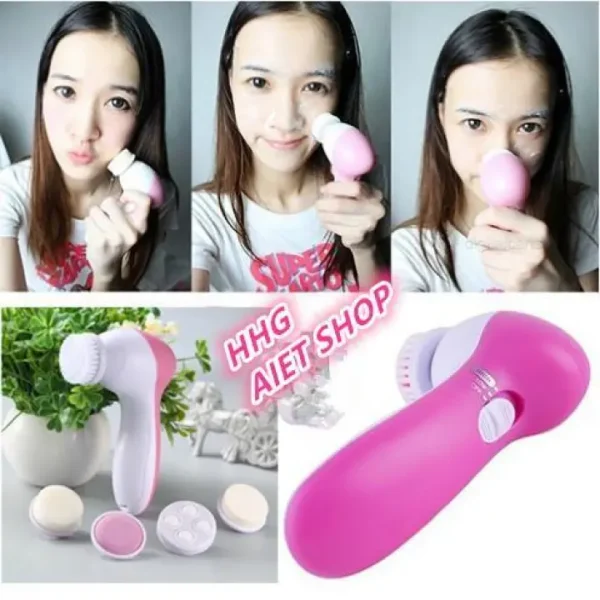 5-In-1-Electric-Facial-Cleaner-Face-Skin-Care-Brush